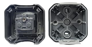 Carré Rouge - Pack 1 Disjoncteur Différentiel 20A Vijji + 1 Prise Green’Up Legrand pour Chargeur Mobile - pour Utilisation en Extérieur - Fabrication Française