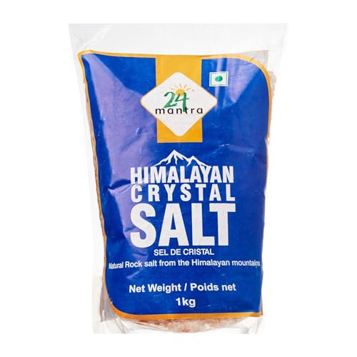 Image of 24 Mantra Organic Himalayan Organic Sendha Namak /Crystal Rock Salt 1 Kg (Pack of 2)