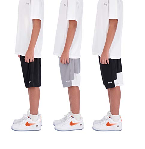 Hind Boys Shorts for Kids 3-Pack Basketball Shorts for Boys Basketball and Sports2