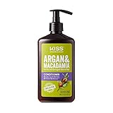 Kiss Color & Care Argan & Macadamia For Dry and Damaged Natural Hair Conditioner (13.5 fl. oz // 400 mL)