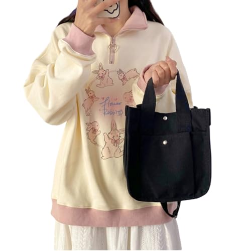 Womens Casual Messenger Bag Shoulder Bag Canvas Handbags Large Crossbody Bag2