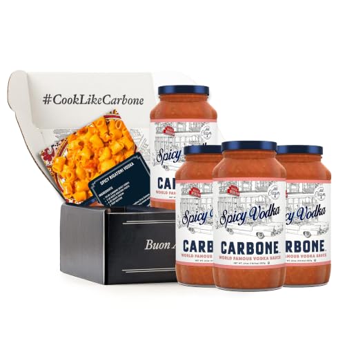 Carbone Spicy Vodka Sauce + Recipe Card, Italian Pasta Sauce