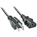 Produktbild LINDY 30031 3m US 3 Pin an C13 Netzkabel