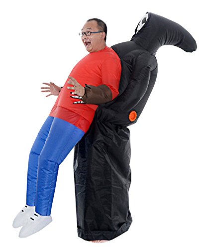 LaoZan Traje inflable para adultos Disfraz de Halloween Traje del fantasma Fantasma