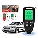 Thickness Gauge. 0-2000um Coating Thickness Gau Digital Car Paint Film Thickness Tester Metal Plating Width Measuring Instrument Tool HW-300PRO .Industrial(Black)