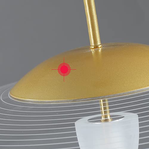 Candelabros LED de una cabeza de 42cm con luz cálida 4
