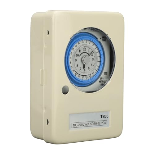 Minuterie mécanique SPST batterie extérieur étanche programmateur 24h