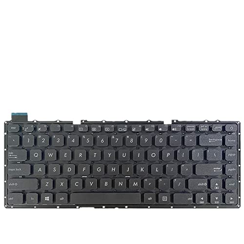 Clavier pour ASUS R413 R413MA noir version US remplacement d'ordinateur portable