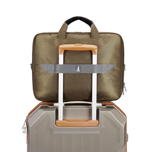 Image of uppercase Alphatech Pro 04 Padded 15.6 inch Laptop & iPad Compartment Messenger Bag with Trolley Sleeve Quick Access Pockets Detachable Shoulder Strap Office Bag for Men & Women - 21 L