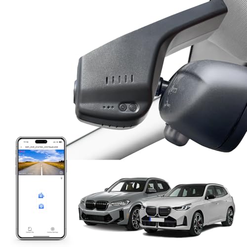 Mangoal 4K OEM Dash Cam For BMW X3 F25 Gen2 (Model A) 2013-2017 - 2160P UHD, WiFi App, Includes 64GB Card