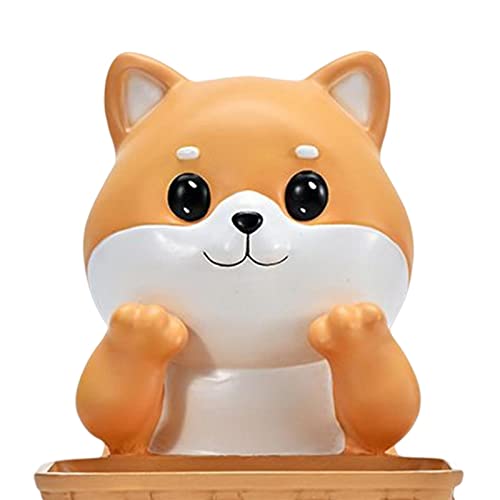 Range-clés statue chien résine pour une décoration de table unique - 3