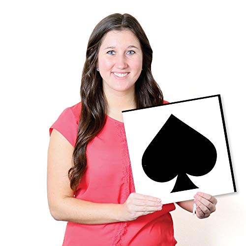 Big Dot Of Happiness Las Vegas - Casino Home Decor - 11 X 11 Inches Wall Art - Set Of 4 Prints For A Game Room #TOP6
