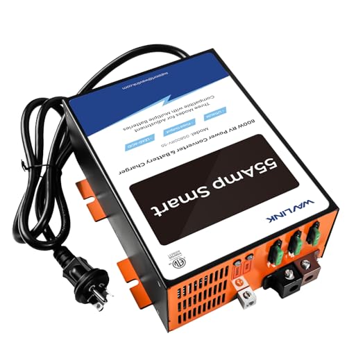 Image of WAVLINK 55 Amp RV Power Converter, 120V AC to 12V DC Battery Charger