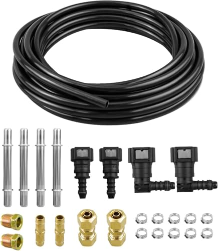 Shengna 3/8 in (10mm), 23 Pack for Automotive Replacement Fuel Line Repair Kit
