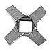 Food Meat Grinder Blade, Universal Steel Cross-shaped Professional Kitchen Mincers Cutter Part Knife Replacement(#5)
