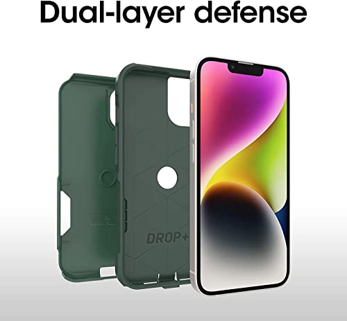 Image of OtterBox Commuter Series Case for iPhone 13 (Only) - Non-Retail Packaging - Trees Company (Green)