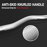 Yaheetech Barbell Set - Olympic Curl Bar & Weights (66LB, 55LB, 44LB) with Chrome Finish & Black Color - Image 3