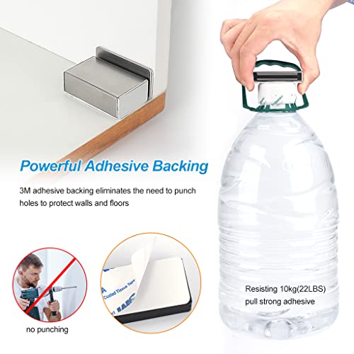 Magnetschnäpper Stark 6 Stück, Tür Magnet Selbstklebend, Magnetverschluss für Schranktüren, Starke Schubladen-Magnetverschlüsse, Möbel Schrankmagnete, für Küchenschrankmagnete zum Schließen