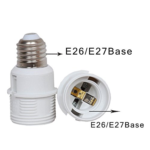 E26 To E26 Socket Extender,Twdrtdd E27/E26 To E27/E26 Lamp Holder Adapter (3Pack) #TOP2