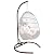 C-Shape Base Hanging Chair Hammock Stand - Powder Coated Construction for Egg Chair and Indoor/Outdoor Hammock Chairs, X-Large