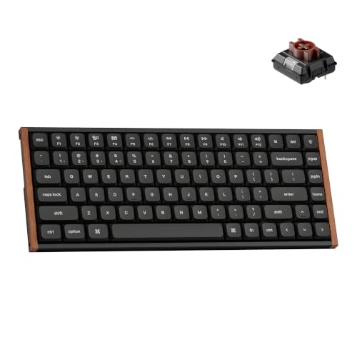 Keychron K3 Ultra 8K Wireless Mechanical Keyboard, 75% Low Profile - Black