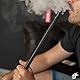 Little Dragon® Shisha Mundstück Carbon - 100% echtes Carbon 30cm - Bequemes und leichtes Carbon Mundstück Shisha - Grandioser Durchzug - Pulverbeschichtetes Alu - Edles Shisha Zubehör