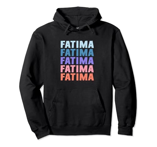 Divertido regalo con nombre de Fátima personalizado Sudadera con Capucha
