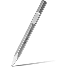 Monkey King Bar- Long 16 Inch Hex Chisel Bit- Flat Chisel Bit Ideal for Removing Masonry- Notch 1-1/8" Hex & Spline Hammer Steel