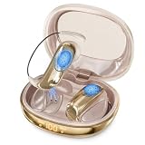 Cuffie Open-Ear Bluetooth 6.0 Aperte con Clip, Driver 13mm Bassi Potenziati, ENC, Impermeabile IPX5, 48h Autonomia Totale, Custodia LED
