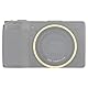 JJC Metallring Ringkappe Adapter für Ricoh GR III GRIII GR3 DSLR Digital Kamera, ersetzt für Ricoh GN-1 Akzentring - Gold