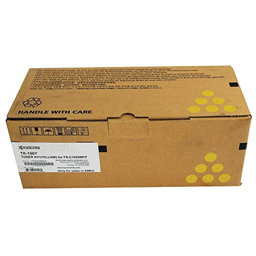 Cartouche jaune TK-150Y Kyocera idéale pour les dossiers de l'agence créative