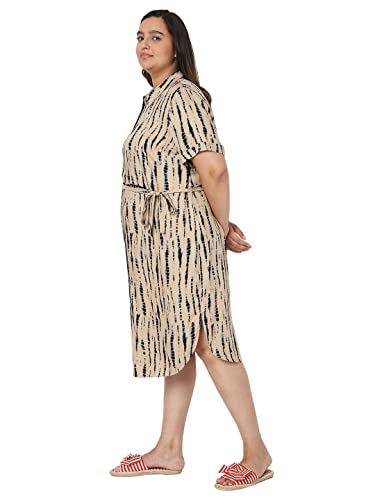 Image of Vero Moda Women's Midi Viscose Shift Dress