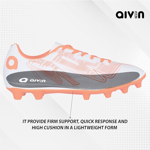 Image of Aivin First Kick Football Shoes | Lightweight Comfort & Maximum Grip | Best for Competitive Soccer Players | Sports Cleats | Football Footwear