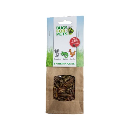 BugsforPets Grasshoppers - 35g