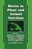 Boron in Plant and Animal Nutrition