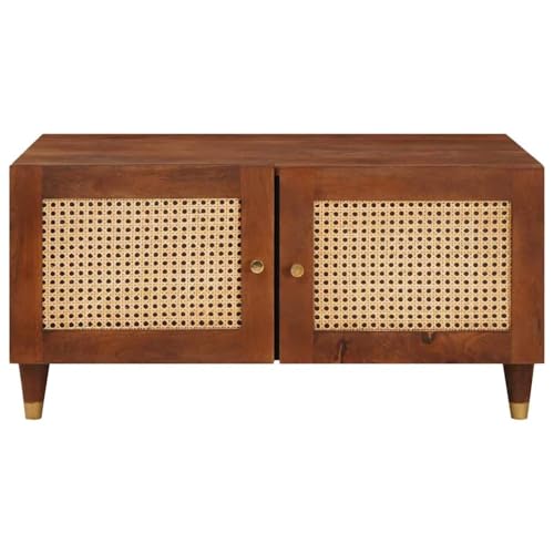 Table basse bois manguier massif : la solution gain de place pour votre salon - 5