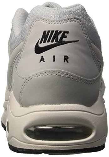 NIKE Herren Air Max Command Sneaker, Wei&szlig; (Summit White/Pure Platinum Black), 43 EU
