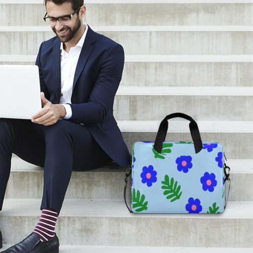 Bolsa de transporte de portátil compacta con correa y bolsillo exterior 3
