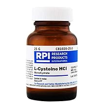 L-Cysteine Hydrochloride Monohydrate, 25 Grams