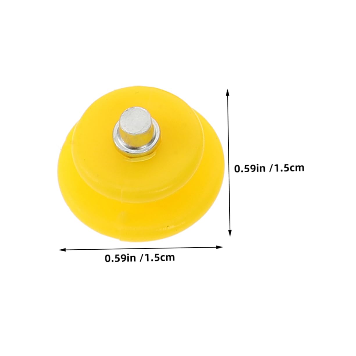 FOYTOKI 60pcs Ice Cleat Replacement Studded Ice Shoes Grippers for Women Steel Traction Studs for Outdoor Footwear