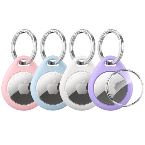 Amazon.co.jp: 【4枚入】 UNBREAKcable AirTag ケース アップル
