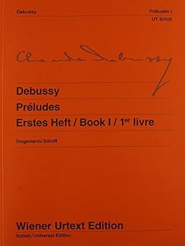 Sheet music Preludes Book 1 (Wiener Urtext) by Claude Debussy (1986-01-03) Book