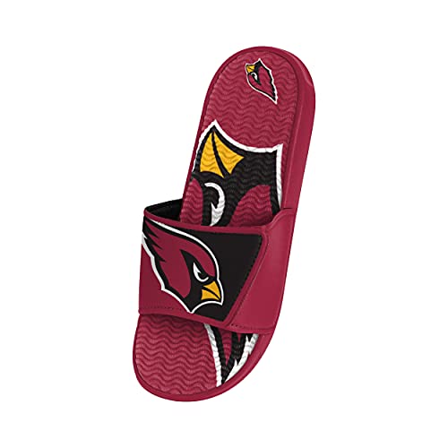 Image of FOCO mens NFL Team Logo Athletic Sport Shower Flip Flop Sandals Gel Slides