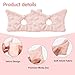 Tracheostomy Dressing Pads, 2-Pack Trach Pads, Reusable Trach Tube Covers Buttefly Shape (Pink)