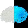 Dilightnews 300 Stuks Fluorescerende Stenen, tuin Glow Stones, Decoratieve Kiezelstenen Kiezels voor Buiten Hal…