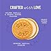 Three Dog Bakery Classic Cremes Baked Dog Treats, Golden with Peanut Butter Filling, 13 oz,Brown,310077