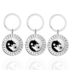 Viking Runes Wolf Moon