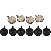 Bicycle Disc Brake Pad, Brake Pad,5 Pair Set of Semi Metallic Disc Brake Pads for Mountain Bikes Replacement Cycling Parts