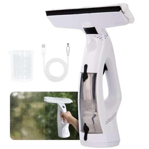 SURLABA - SURLABA 3-in-1 Window Vacuum Cleaner, Electric Window Vacuum Squeegee with 10in Blade, 2000mAh Battery, 190ml Tank, Strong Cleaning Power for Tiles & Mirrors - Cordless, One-Handed, Ergonomic Design - -5%