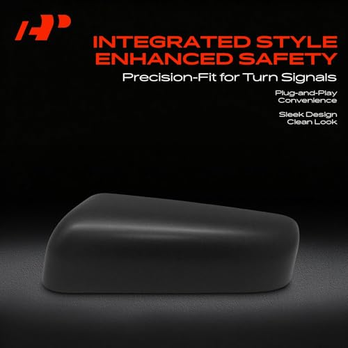 A-Premium Driver Side Rearview Mirror Cover Cap - Compatible with Ford F-150 F150 2009-2014 - Textured Black by A-Premium - Used condition - Image 7